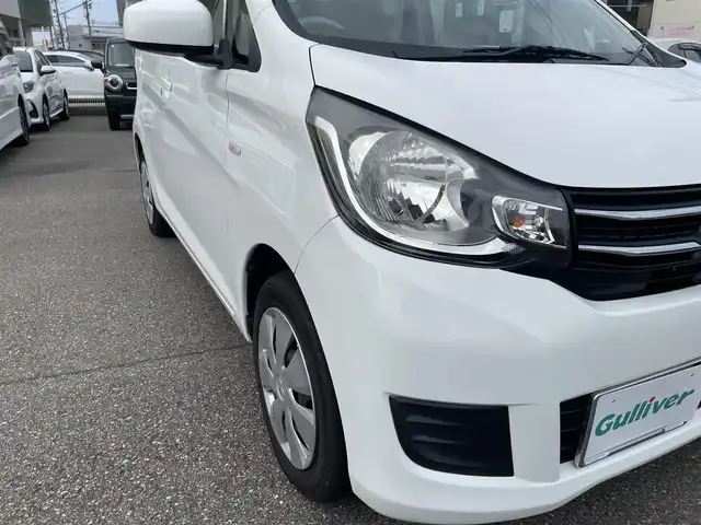 三菱 ｅＫワゴン E 石川県 2018(平30)年 6.5万km ホワイト 社外メモリーナビ/社外CD/ワンセグTV/キーレスキー/電動ミラー/ベンチシート/シートヒーター