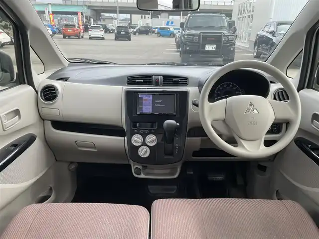 三菱 ｅＫワゴン E 石川県 2018(平30)年 6.5万km ホワイト 社外メモリーナビ/社外CD/ワンセグTV/キーレスキー/電動ミラー/ベンチシート/シートヒーター