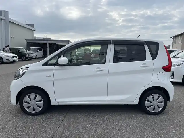 三菱 ｅＫワゴン E 石川県 2018(平30)年 6.5万km ホワイト 社外メモリーナビ/社外CD/ワンセグTV/キーレスキー/電動ミラー/ベンチシート/シートヒーター