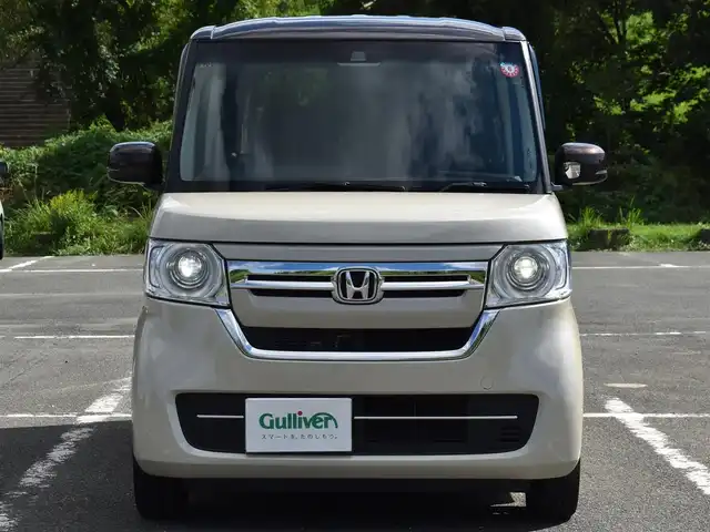 ホンダ Ｎ ＢＯＸ L 福岡県 2023(令5)年 0.4万km プレミアムアイボリーパールⅡ ホンダセンシング/レーダークルーズコントロール/ワンオーナー/社外ナビ(CN-HE02D)/フルセグTV/バックカメラ/両側パワースライドドア/前席シートヒーター/LEDヘッドライト/純正フロアマット/ドアバイザー