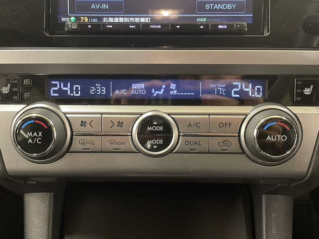 スバル アウトバック リミテッド 道央・札幌 2015(平27)年 8.9万km タングステンM /ワンオーナー//社外ナビ：MDV-Z711/（フルセグTV/Bluetooth/CD/DVD)//バックカメラ//ETC//アイサイトVer.3//プリクラッシュブレーキ//全車速追従機能付きクルーズコントロール//アクティブレーンキープアシスト//車線逸脱警報//ふらつき警報//先行車発進お知らせ//ハーフレザーシート//前席パワーシート（D席メモリ）//シートヒーター(運転席、助手席、後席)//パドルシフト//パワーバックドア//ヒルディセントコントロール//電動パーキング//LEDオートライト//電動格納ミラーウィンカー//純正１８インチアルミ//純正フロアマット//純正ドアバイザー//X-MODE//プッシュスタート//ISOFIX//横滑り防止装置//スペアキー