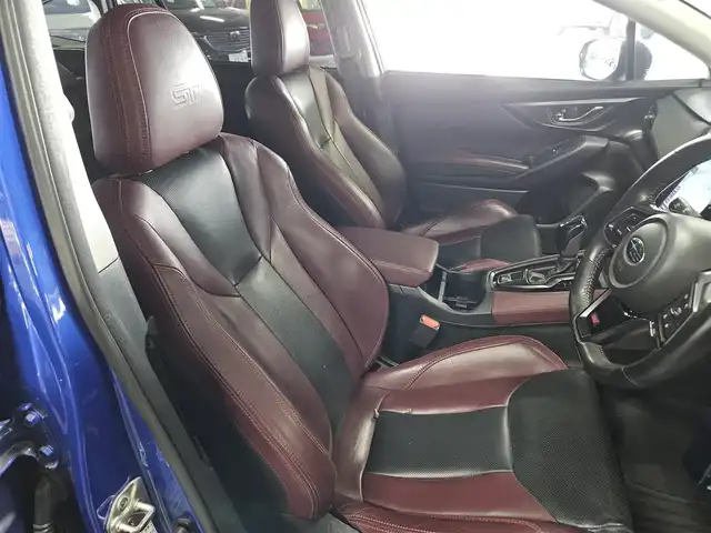 スバル レヴォーグ 1．8STIスポーツ EX 宮崎県 2020(令2)年 7.3万km WRブルーパール 〇純正11.6インチナビ/〇フルセグTV/〇バック/サイドカメラ/〇デジタルインナーミラー/〇ビルトインETC/〇ドライブレコーダー/〇アイサイトコアテクノロジー/〇アイサイトＸテクノロジー/〇アイサイトセーフティプラス/〇アイドリングストップ/〇電動リアゲート/〇LEDヘッドランプ/〇オートライト/〇フォグランプ/〇純正18インチアルミ/〇革巻きステアリング/〇パドルシフト/〇ボルドー/ブラックツートーン革シート/〇シートヒーター/〇パワーシート/〇左右独立温度調整オートエアコン/〇キーレスアクセス/〇禁煙車