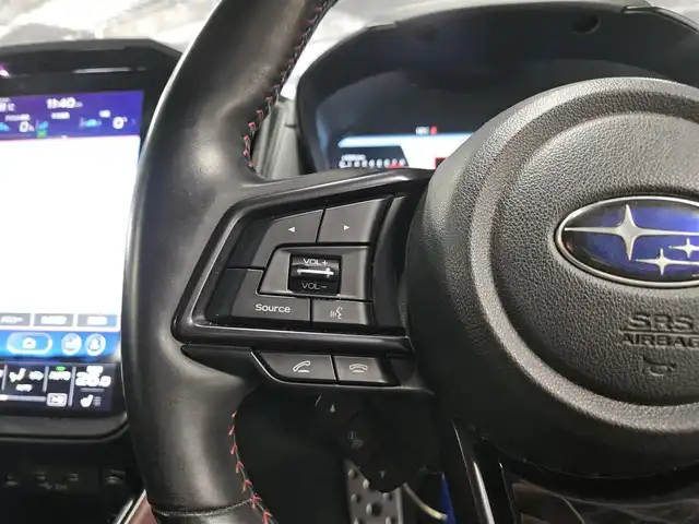 スバル レヴォーグ 1．8STIスポーツ EX 宮崎県 2020(令2)年 7.3万km WRブルーパール 〇純正11.6インチナビ/〇フルセグTV/〇バック/サイドカメラ/〇デジタルインナーミラー/〇ビルトインETC/〇ドライブレコーダー/〇アイサイトコアテクノロジー/〇アイサイトＸテクノロジー/〇アイサイトセーフティプラス/〇アイドリングストップ/〇電動リアゲート/〇LEDヘッドランプ/〇オートライト/〇フォグランプ/〇純正18インチアルミ/〇革巻きステアリング/〇パドルシフト/〇ボルドー/ブラックツートーン革シート/〇シートヒーター/〇パワーシート/〇左右独立温度調整オートエアコン/〇キーレスアクセス/〇禁煙車