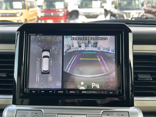 スズキ クロスビー HYBRID MZ 秋田県 2018(平30)年 8万km スーパーブラックパール 3トーンコーディネート 社外SDナビ/社外CD、DVD、BT、TV/バックカメラ、全方位カメラ/コーナーセンサー/純正16インチAW/社外AWスタッドレス積込み/スペアキー/４WD