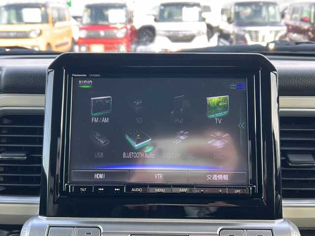 スズキ クロスビー HYBRID MZ 秋田県 2018(平30)年 8万km スーパーブラックパール 3トーンコーディネート 社外SDナビ/社外CD、DVD、BT、TV/バックカメラ、全方位カメラ/コーナーセンサー/純正16インチAW/社外AWスタッドレス積込み/スペアキー/４WD