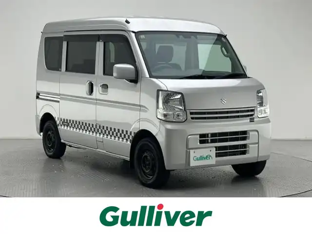 スズキ エブリイ JOINターボ 兵庫県 2019(令1)年 5.8万km シルキーシルバーメタリック 純正フロアマット/レーダーブレーキサポート/ターボ/ヘッドライトレベラーザー/オートライト/ドアバイザー/電動格納ミラー