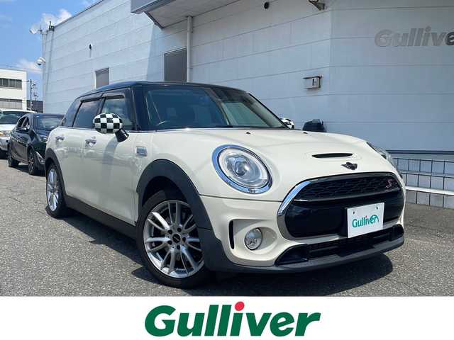 ＭＩＮＩ ミニ クラブマン クーパー S 福井県 2016(平28)年 5.6万km ペッパー・ホワイト スマートキー/プッシュスタート/アイドリングストップ/横滑り防止/ステアリングスイッチ/電動格納ミラー/LEDヘッドライト/オートライト/オートハイビーム/フォグランプ/オットマン/ETC/純正ドアバイザー