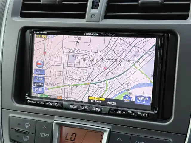 スバル トレジア 1．5i タイプユーロ 群馬県 2011(平23)年 6.1万km ホワイトパールクリスタルシャイン 純正HDDナビ/　　CD/DVD/BT/フルセグ/MSV/iPod/バックカメラ/HIDオートライト/純正16インチAW/ドライブレコーダー/パドルシフト/電動コーナーポール/スマートキー