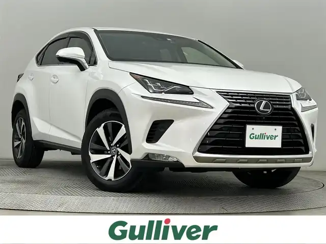 レクサス ＮＸ 300 バージョンL 道央・札幌 2018(平30)年 5.9万km ソニッククォーツ ・４WD/・寒冷地仕様/・メーカーナビ/　CD/DVD/SD/BT/フルセグ/・パノラミックビューモニター/・ビルトインETC2.0/・プリクラッシュセーフティ/・レーダークルーズコントロール/・レーンキープアシスト/・オートハイビーム/・クリアランスソナー/・HUD/・BSM/・レザーシート/・前席パワーシート/・前席エア/シートヒーター/・パワーバックドア/・パドルシフト/・ステアリングスイッチ/・LEDヘッドライト/・フォグライト/・オートライト/・プッシュスタート/・スマートキー/・純正フロアマット/・ドアバイザー