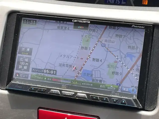 スバル ステラ カスタム RS 滋賀県 2012(平24)年 14.8万km パールホワイトⅢ 社外SDナビ/【フルセグTV、CD・DVD再生可能、Bluetooth】/車線逸脱警報/横滑り防止装置/ETC/ドライブレコーダー/アイドリングストップ/HIDヘッドライト/オートライト/純正15インチAW/フロント、サイド、リアエアロ/ウィンカーミラー/アイドリングストップ/プッシュスタート/スマートキー/純正フロアマット/スペアキー/取扱説明書/保証書