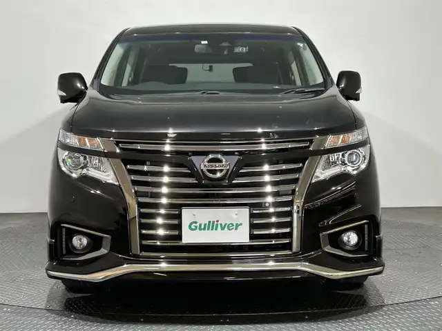 日産 エルグランド 250HWS S アーバンクロム 愛媛県 2020(令2)年 4.8万km ファントムブラック ・８型ナビ/（フルセグＴＶ・ＢＴ・ＣＤ・ＤＶＤ・ＦＭ・ＡＭ・ＡＵＸ・ＵＳＢ）/・全方位カメラ　/・ＥＴＣ　/・前後ドラレコ　/・１１型後席モニター　　/・レーンキープアシスト　/・レーダークルーズコントロール/・USB充電/・テレビキャンセラー