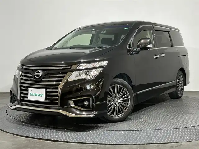 日産 エルグランド 250HWS S アーバンクロム 愛媛県 2020(令2)年 4.8万km ファントムブラック ・８型ナビ/（フルセグＴＶ・ＢＴ・ＣＤ・ＤＶＤ・ＦＭ・ＡＭ・ＡＵＸ・ＵＳＢ）/・全方位カメラ　/・ＥＴＣ　/・前後ドラレコ　/・１１型後席モニター　　/・レーンキープアシスト　/・レーダークルーズコントロール/・USB充電/・テレビキャンセラー