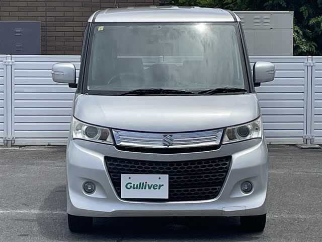 スズキ パレット ＳＷ TS 群馬県 2010(平22)年 6.2万km シルキーシルバーメタリック 社外ＳＤナビ/(ＣＤ/ＤＶＤ/Bluetooth/フルセグＴＶ)/バックカメラ/両側パワースライドドア/ＨＩＤヘッドライト/フォグランプ/スマートキー/Ｄ席シートリフター/純正フロアマット/ドアバイザー/スペアキーｘ1/取扱説明書