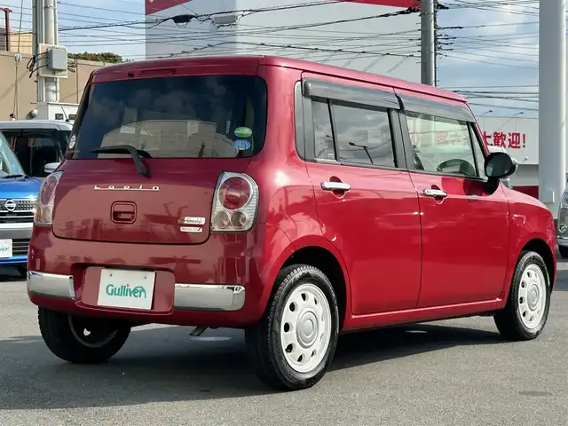 スズキ ラパン ショコラ X 静岡県 2014(平26)年 4.6万km フェニックスレッドパール 社外メモリナビ（ワンセグ TV、CDチェンジャー、DVD再生機能）/前後ドライブレコーダー/スマートキー（スペアキー１本）/オートエアコン/純正フロアマット/合皮シート/ベンチシート/ABS/オートライト/キセノンヘッドライト/Wエアバッグ