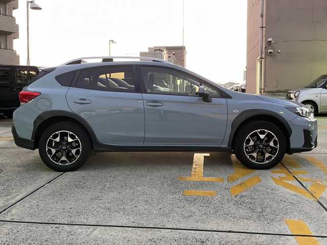 スバル インプレッサ ＸＶ 1．6i－L アイサイト 広島県 2018(平30)年 7.9万km クールグレーカーキ 禁煙車/前後ドライブレコーダー/スペアキー/パドルシフト/社外SDナビ/(BT/DVD/CD/SD)/純正17インチAW/フルセグテレビ/バックカメラ/ダウンヒルアシストコントロール/レーダークルーズコントロール/レーンキープアシスト/衝突軽減ブレーキー/オートライト/ルーフレール/フォグランプ/ETC/純正フロアマット