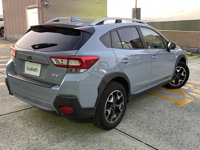 スバル インプレッサ ＸＶ 1．6i－L アイサイト 広島県 2018(平30)年 7.9万km クールグレーカーキ 禁煙車/前後ドライブレコーダー/スペアキー/パドルシフト/社外SDナビ/(BT/DVD/CD/SD)/純正17インチAW/フルセグテレビ/バックカメラ/ダウンヒルアシストコントロール/レーダークルーズコントロール/レーンキープアシスト/衝突軽減ブレーキー/オートライト/ルーフレール/フォグランプ/ETC/純正フロアマット