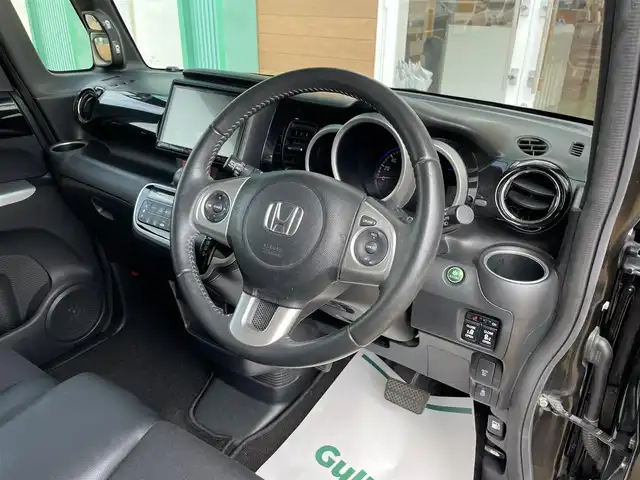ホンダ Ｎ ＢＯＸ カスタム G ターボ Lパッケージ 宮崎県 2016(平28)年 5.2万km スマートブラック ケンウッド8型ナビ/フルセグTV/両側パワースライドドア/バックカメラ/ビルトインETC/クルーズコントロール/ターボ/HIDヘッドランプ/オートライト/オートエアコン/革巻きステアリング/パドルシフト/ハーフレザーシート/シートバックテーブル/純正15インチアルミホイール/スマートキー/プッシュエンジンスタート/禁煙車