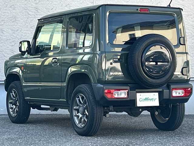 スズキ ジムニー XC 大阪府 2019(平31)年 4万km ジャングルグリーン ECLIPSEメモリーナビゲーション/SD/DVD/Bluetooth/フルセグ/スズキセーフティサポート/・デュアルセンサーブレーキサポート/・誤発信抑制機能/・車線逸脱警報機能/・ふらつき警報機能/・先行車発進お知らせ機能/・標識認識機能/・ハイビームアシスト/クルーズコントロール/ETC/オートライト/ヘッドライトウォッシャー/前席シートヒーター/フロントフォグライト/純正アルミホイール/スペアキー