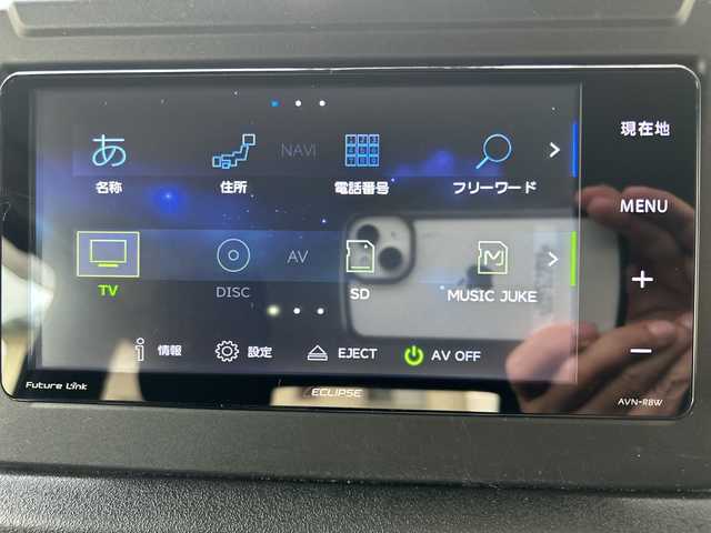 スズキ ジムニー XC 大阪府 2019(平31)年 4万km ジャングルグリーン ECLIPSEメモリーナビゲーション/SD/DVD/Bluetooth/フルセグ/スズキセーフティサポート/・デュアルセンサーブレーキサポート/・誤発信抑制機能/・車線逸脱警報機能/・ふらつき警報機能/・先行車発進お知らせ機能/・標識認識機能/・ハイビームアシスト/クルーズコントロール/ETC/オートライト/ヘッドライトウォッシャー/前席シートヒーター/フロントフォグライト/純正アルミホイール/スペアキー
