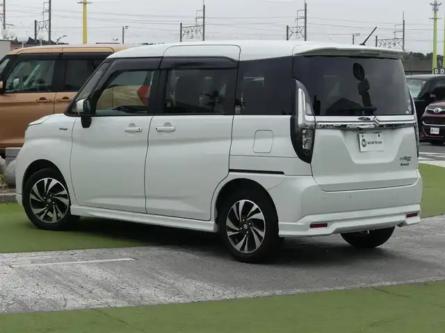 スズキ ソリオ バンディット HV MV 千葉県 2020(令2)年 7.1万km ピュアホワイトP 165/70R14/デュアルカメラブレーキサポート/レーダークルーズコントロール/アイドリングストップ/両側パワースライドドア/純正メモリーナビ/地デジTV/【DVD/CD再生機能　Bluetooth接続】/【Apple CarPlay　Android Auto対応】/全方位モニター/ドライブレコーダー（前後撮影）/ヘッドアップディスプレイ/革巻きステアリング/ETC/LEDヘッドライト/フォグライト/ウインカーミラー/コーナーセンサー/純正14インチアルミホイル/サイド/カーテンエアバッグ/携帯リモコン