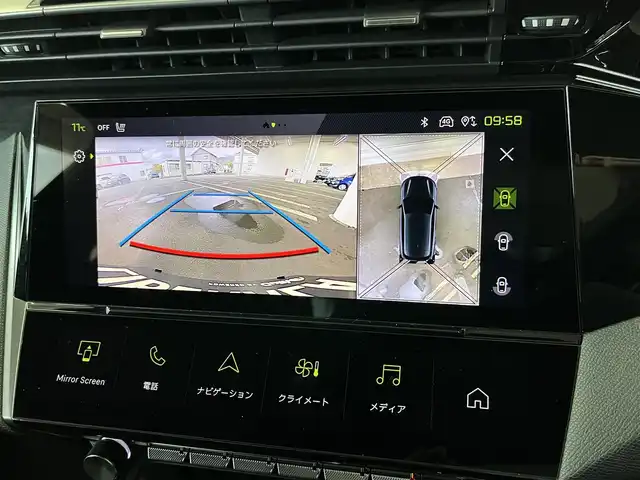 プジョー ３０８ GT ブルーHDi 山形県 2022(令4)年 2.7万km 緑 ボディカラー：オリビン・グリーン（色番：KJR）/純正ナビゲーション/Applecarplay/androidauto/Bluetooth/USB/ハーフレザーシート/運転席パワーシート/シートヒーター（D/N）/ランバーサポート（マッサージ機能）（D/N）/アダプティブライト/インテリジェントハイビーム/アダプティブクルーズコントロール/車両診断機能/スペアキー×１/保証書/取説