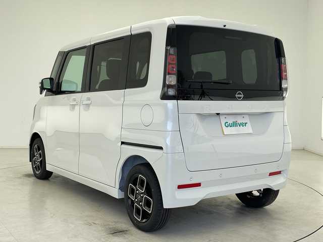 日産 ルークス ハイウェイスター X 千葉県 2025(令7)年 0.1千km ホワイトパール 届出済未使用車/純正ディスプレイオーディオ(HDMI/AMFM/USB/アップルカーケア/アンドロイドオート）/タイプC給電/両側パワースライドドア/レザーハンドル/ステアリングリモコン/Bカメラ/純正AW/LEDヘッドライト/ISOFIX