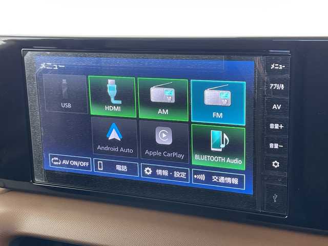 日産 ルークス ハイウェイスター X 千葉県 2025(令7)年 0.1千km ホワイトパール 届出済未使用車/純正ディスプレイオーディオ(HDMI/AMFM/USB/アップルカーケア/アンドロイドオート）/タイプC給電/両側パワースライドドア/レザーハンドル/ステアリングリモコン/Bカメラ/純正AW/LEDヘッドライト/ISOFIX