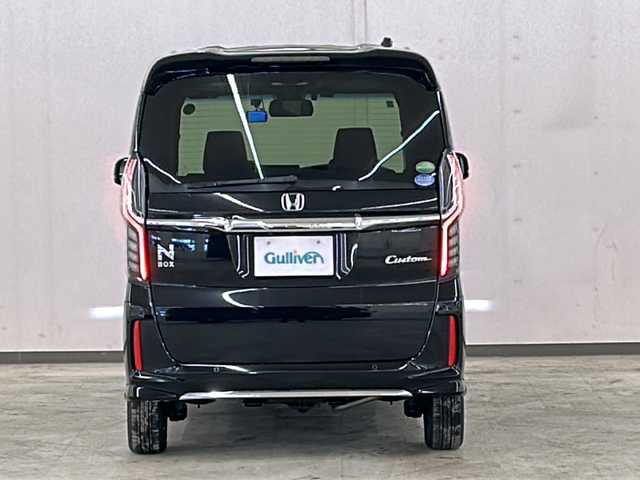 ホンダ Ｎ ＢＯＸ カスタム L 道央・札幌 2021(令3)年 4万km クリスタルブラックパール ワンオーナー/メモリナビ/ワンセグテレビ/バックカメラ/クルーズコントロール/ドアバイザー/プッシュスタート/ETC/ドライブレコーダー/エンジンスターター/４WD/片側パワースライドドア