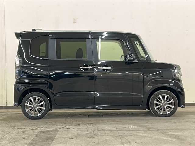 ホンダ Ｎ ＢＯＸ カスタム L 道央・札幌 2021(令3)年 4万km クリスタルブラックパール ワンオーナー/メモリナビ/ワンセグテレビ/バックカメラ/クルーズコントロール/ドアバイザー/プッシュスタート/ETC/ドライブレコーダー/エンジンスターター/４WD/片側パワースライドドア