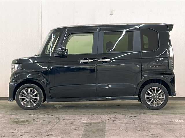 ホンダ Ｎ ＢＯＸ カスタム L 道央・札幌 2021(令3)年 4万km クリスタルブラックパール ワンオーナー/メモリナビ/ワンセグテレビ/バックカメラ/クルーズコントロール/ドアバイザー/プッシュスタート/ETC/ドライブレコーダー/エンジンスターター/４WD/片側パワースライドドア