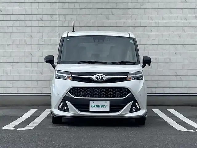 トヨタ タンク カスタムG 福岡県 2019(令1)年 4.9万km パールホワイトⅢ 純正9型SDナビ(フルセグTV/CD/DVD/BT)/バックカメラ/トヨタセーフティ/コーナーセンサー/クルコン/両側電動/ドラレコ/ETC/シートヒーター/USB/HDMI/純正フロアマット/純正アルミホイール/純正LED/スペアキー/プッシュスタート/スマートキー
