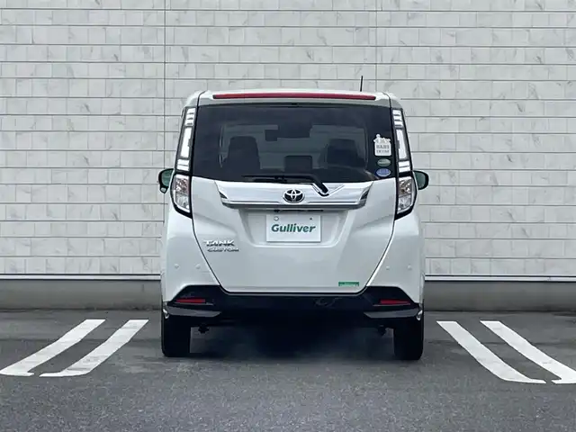 トヨタ タンク カスタムG 福岡県 2019(令1)年 4.9万km パールホワイトⅢ 純正9型SDナビ(フルセグTV/CD/DVD/BT)/バックカメラ/トヨタセーフティ/コーナーセンサー/クルコン/両側電動/ドラレコ/ETC/シートヒーター/USB/HDMI/純正フロアマット/純正アルミホイール/純正LED/スペアキー/プッシュスタート/スマートキー