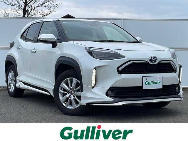 トヨタ ヤリスクロス ハイブリッド G 岩手県 2020(令2)年 8.7万km ホワイトパールクリスタルシャイン モデリスタ 寒冷地仕様 8型ナビ ドラレコ バックC レーダークルーズ BSM ビルドインETC ダウンヒルアシスト コーナーセンサー ステアスイッチ オートLEDヘッドライト フォグランプ 純正16インチAW スマートキー