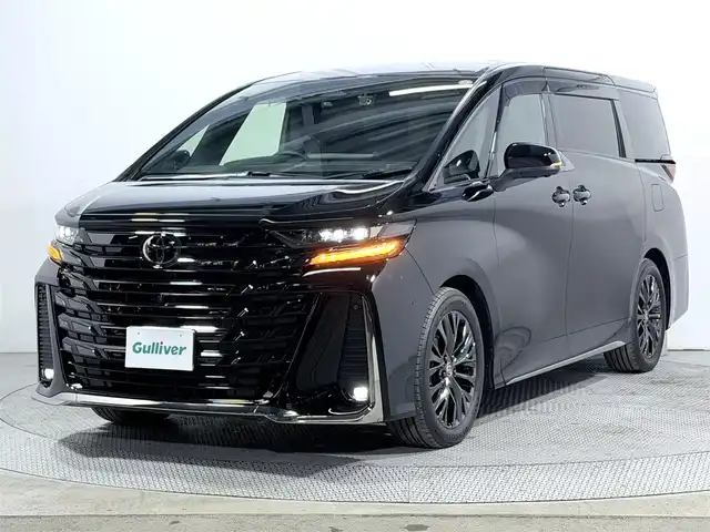 トヨタ ヴェルファイア ハイブリット Z プレミア 大阪府 2024(令6)年 0.1万km ブラック トヨタチームメイト アドバンスドパーク 左右独立ムーンルーフ 黒革シート 14incナビTV 360カメラ 後席モニター ヘッドアップD デジタルインナーミラー パワーシート/ヒーター/エアコン 電動リアゲート