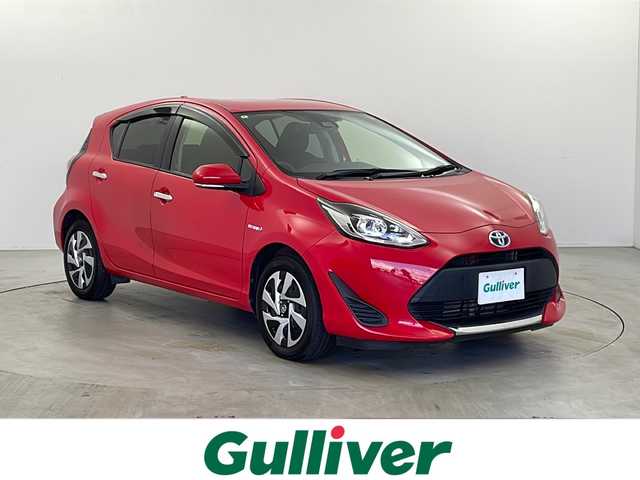 トヨタ アクア S スタイルブラック 栃木県 2020(令2)年 3.8万km スーパーレッドⅤ 社外ナビ/（）/バックカメラ/衝突軽減システム/車線逸脱抑制機能/横滑り防止/パーキングサポートブレーキ/クリアランナソー/先行車発進お知らせ/ビルトインETC/ドライブレコーダー/純正フロアマット/電動格納ミラー/ISOFIX/プッシュスタート/スマートキー/スペアキー