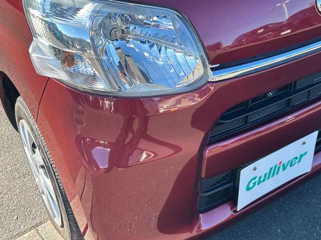 ダイハツ タント L 山梨県 2019(平31)年 3.8万km ファイアークォーツレッドM 社外ナビ　/ワンセグ　/ＥＴＣ　/キーレス　/純正アルミホイール　/エコアイドル　/横滑り防止機能　/ＡＢＳ　/両側スライドドア