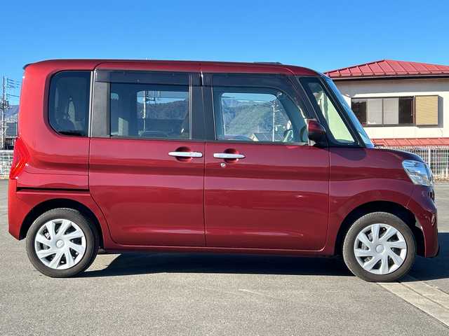 ダイハツ タント L 山梨県 2019(平31)年 3.8万km ファイアークォーツレッドM 社外ナビ　/ワンセグ　/ＥＴＣ　/キーレス　/純正アルミホイール　/エコアイドル　/横滑り防止機能　/ＡＢＳ　/両側スライドドア