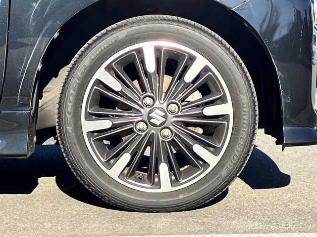 スズキ スペーシア カスタム HYBRID XS 静岡県 2023(令5)年 5.6万km ブルーイッシュブラックパール3 純正9インチナビ（CD/DVD/BT/フルセグ）/全方位カメラ/レーダークルーズコントロール/エンジンスタートボタン/パワーステアリング/パワーウィンドウ/アイドリングストップ/スマートキー/オートエアコン/USB入力端子/ベンチシート/ハーフレザーシート/D席シートヒーター/両側パワースライドドア/純正アルミホイール/ABS/横滑り防止装置/コーナーセンサー/レーンキープアシスト/盗難防止装置/オートライト/オートマチックハイビーム/LEDヘッドライト/Ｗ+サイドエアバッグ/衝突軽減システム