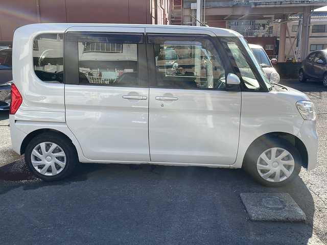 ダイハツ タント L リミテッド SAⅢ 宮崎県 2019(平31)年 8.7万km パールホワイトⅢ 純正ナビ Bluetooth バックカメラ フルセグTV USB入力端子 CDチェンジャー 両側スライドドア 前方ドライブレコーダー アイドリングストップ 後ろコーナーセンサー 純正アルミホイール