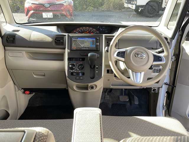 ダイハツ タント L リミテッド SAⅢ 宮崎県 2019(平31)年 8.7万km パールホワイトⅢ 純正ナビ Bluetooth バックカメラ フルセグTV USB入力端子 CDチェンジャー 両側スライドドア 前方ドライブレコーダー アイドリングストップ 後ろコーナーセンサー 純正アルミホイール