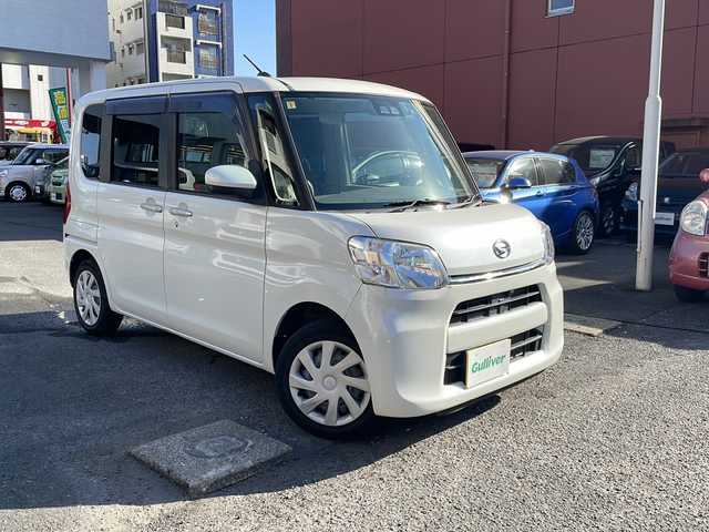 ダイハツ タント L リミテッド SAⅢ 宮崎県 2019(平31)年 8.7万km パールホワイトⅢ 純正ナビ Bluetooth バックカメラ フルセグTV USB入力端子 CDチェンジャー 両側スライドドア 前方ドライブレコーダー アイドリングストップ 後ろコーナーセンサー 純正アルミホイール