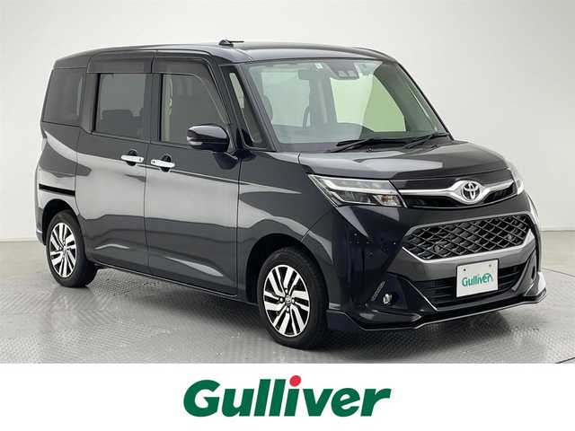 トヨタ タンク カスタムG 愛知県 2018(平30)年 2.4万km ブラックマイカメタリック 純正ナビ　/バックカメラ　/前方ドライブレコーダー　/両側パワースライドドア　/前後クリアランスソナー　/運転席・助手席シートヒーター　/スマートアシスト　/・衝突軽減ブレーキ/・車線逸脱警報/・先行車発進お知らせ/オートライト　/ＬＥＤヘッドライト　/オートマチックハイビーム/クルーズコントロール/純正フロアマット/純正１４インチAW/スマートキー/プッシュスタート