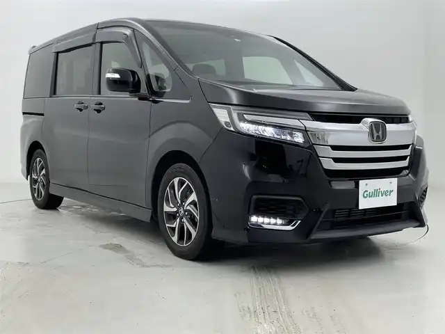 ホンダ ステップワゴン スパーダ ホンダセンシング 宮城県 2020(令2)年 3.4万km プレミアムスパークルブラックパール 純正10インチナビ/フルセグTV/ホンダセンシング/フリップダウンモニター/両側パワースライドドア/バックカメラ/ETC2.0/アダプティブクルーズコントロール/ドライブレコーダー/パドルシフト/LEDヘッドライト/わくわくゲート