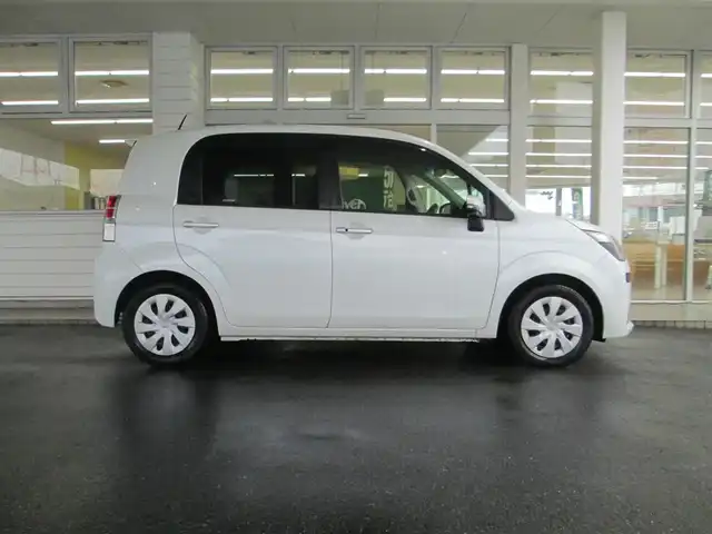 トヨタ スペイド G 千葉県 2014(平26)年 2.4万km ホワイトパールクリスタルシャイン ワンオーナー/純正SDナビ、フルセグTV/バックカメラ/純正オーディオ【DVD/CD/BT/SD】/片側パワースライドドア/プッシュスタート/ヘッドライトレベライザー/革巻きステアリング/ナビ連動ステアリングスイッチ/運転席シートヒーター/横滑り防止装置/ビルトインETC、スペアキー/取扱説明書/新車時保証書