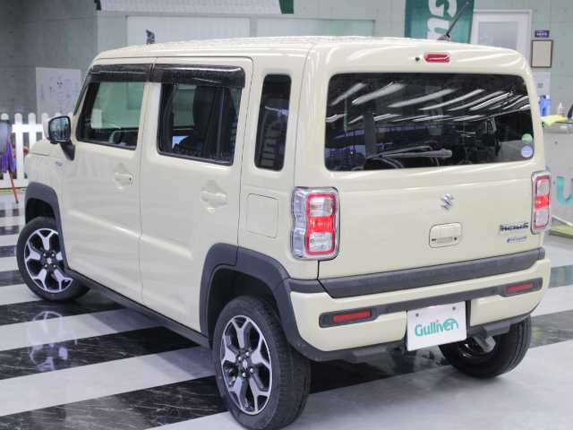 スズキ ハスラー HYBRID X 千葉県 2020(令2)年 2.7万km シフォンアイボリーM 純正ナビ/フルセグTV/Bluetooth/AM / FM/全方位カメラ/ビルトインETC/純正１５インチAW/レーダークルーズコントロール/車検逸脱警報/後退時ブレーキサポート/衝突軽減ブレーキ/アイドリングストップ/前席シートヒーター/取扱説明書/保証書/純正フロアマット/ドアバイザー
