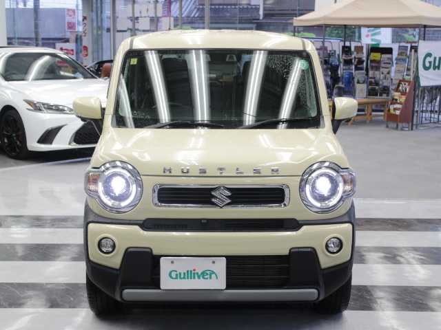 スズキ ハスラー HYBRID X 千葉県 2020(令2)年 2.7万km シフォンアイボリーM 純正ナビ/フルセグTV/Bluetooth/AM / FM/全方位カメラ/ビルトインETC/純正１５インチAW/レーダークルーズコントロール/車検逸脱警報/後退時ブレーキサポート/衝突軽減ブレーキ/アイドリングストップ/前席シートヒーター/取扱説明書/保証書/純正フロアマット/ドアバイザー