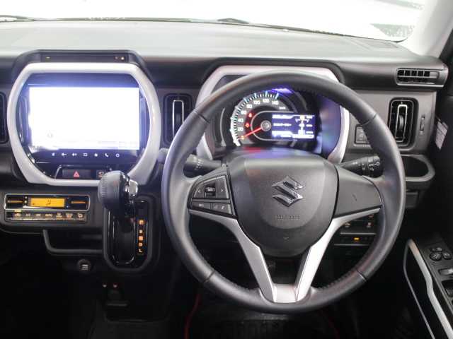 スズキ ハスラー HYBRID X 千葉県 2020(令2)年 2.7万km シフォンアイボリーM 純正ナビ/フルセグTV/Bluetooth/AM / FM/全方位カメラ/ビルトインETC/純正１５インチAW/レーダークルーズコントロール/車検逸脱警報/後退時ブレーキサポート/衝突軽減ブレーキ/アイドリングストップ/前席シートヒーター/取扱説明書/保証書/純正フロアマット/ドアバイザー