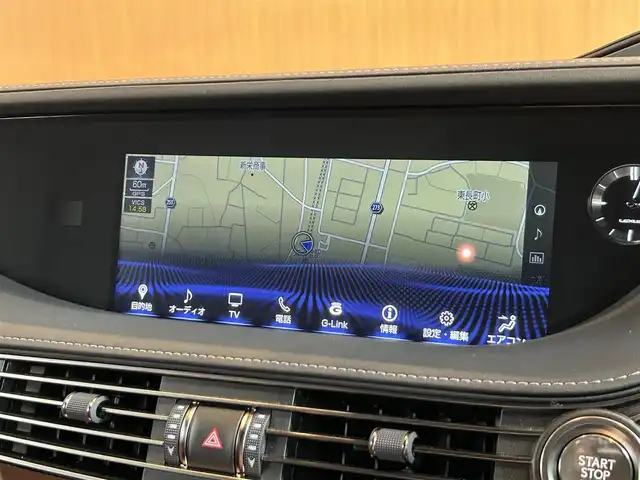 レクサス ＬＳ 500 Fスポーツ 宮城県 2018(平30)年 4.2万km ホワイトノーヴァガラスフレーク モデリスタエアロ/LexusSafetySystem+/ヘッドアップディスプレイ/純正ナビゲーションシステム/フルセグTV/全方位カメラ/レッドハーフレザーシート/エアシート/シートヒーター/メモリ機能付きパワーシート/三眼LEDヘッドライト/オートマチックハイビーム/純正20インチAW/スマートキー/パワートランクリッド/デジタルインナーミラー /ドライブレコーダー/ETC2.0車載器/ディーラー点検記録簿