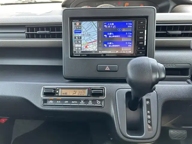 スズキ ワゴンＲ HYBRID FX 富山県 2022(令4)年 3.4万km ブルーイッシュブラックパール3 純正ナビ/SDナビ/フルセグTV/Bluetooth/DVD再生/CD再生/D席シートヒーター/後方コーナーセンサー/ESP（横滑り防止装置）/デュアルセンサーブレーキサポート/車線逸脱機能/ドライブレコーダー前後/アイドリングストップ/マイルドハイブリッド/ドアバイザー/プッシュスタート/スマートキー/スペアキー有/オートエアコン/オートマチックハイビーム