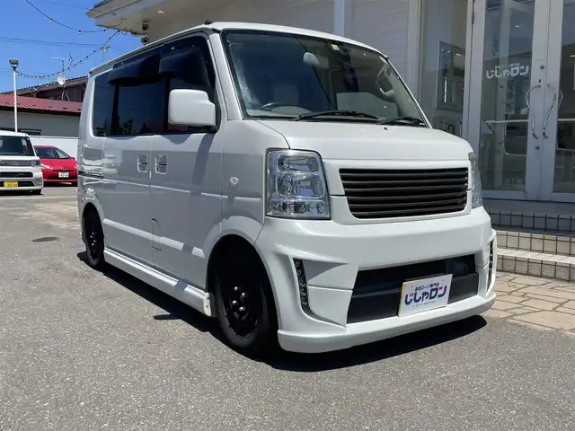 スズキ エブリィ ワゴン PZターボ 岩手県 2014(平26)年 8.2万km パールホワイト